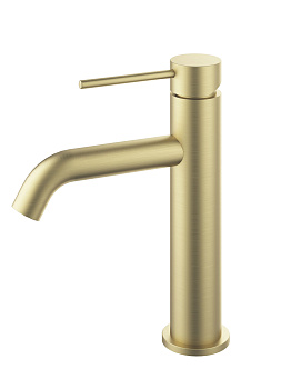 Смеситель для раковины Vincea Desire City VBF-2C1BG золото матовое