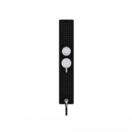 Душевая кабина Black&White G8010 160x85x215 профиль черный матовый, стекло прозрачное