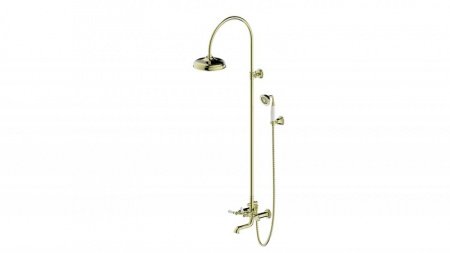 Душевая стойка Bravat ART F65193BAF-A2-RUS золото