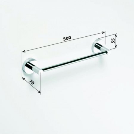Полотенцедержатель Bemeta Omega 104104022 Хром
