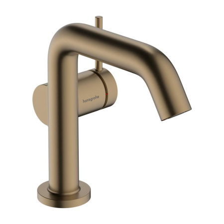 Смеситель для раковины Hansgrohe Tecturis S 73320140 бронза шлифованная