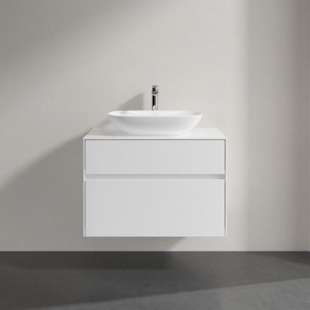 Раковина накладная 56см Villeroy & Boch Loop & Friends 4A490001 белый