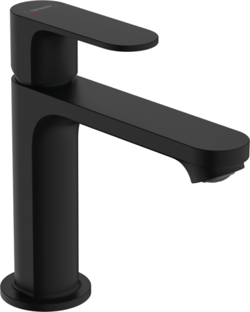 Смеситель для раковины Hansgrohe Rebris S 72517670 черный матовый