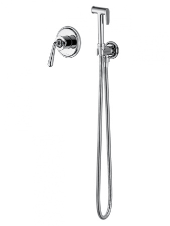 Смеситель с гигиеническим душем встраиваемый WONZON & WOGHAND STEAM, Хром (WW-88849008-CR)