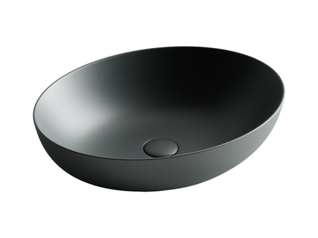 Раковина накладная 52см Ceramica Nova Element CN6017MDH антрацит матовый
