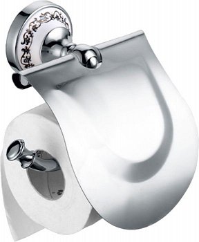 Держатель туалетной бумаги Fixsen Bogema FX-78510 Хром Белый