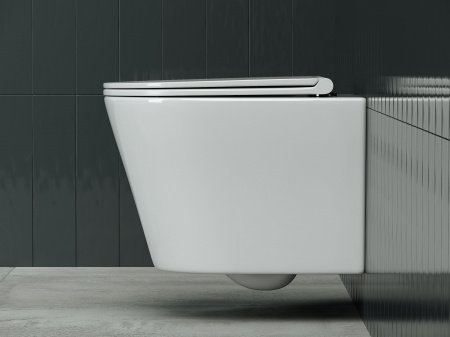 Унитаз подвесной Ceramica Nova Metropol CN3011 белый