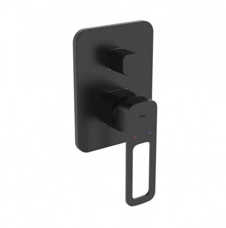 Смеситель для ванны с душем IDDIS Slide SLIBL00i67 черный матовый
