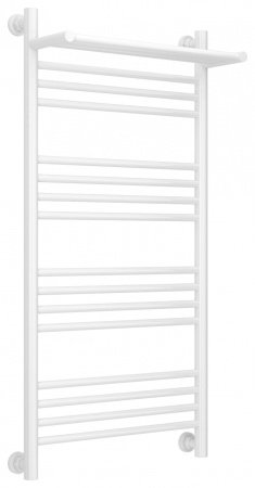 Полотенцесушитель водяной Сунержа Богема с полкой+ 100х50 белый