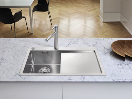 Смеситель для кухни Blanco Linee-S 517593 нержавеющая сталь