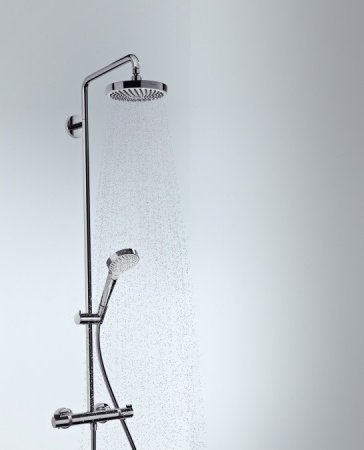 Душевая стойка Hansgrohe Croma Select S 27254400 хром;белый