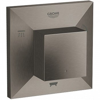 Переключатель для ванны с душем Grohe Allure Brilliant 19798AL0 темный графит матовый