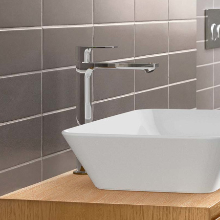 Смеситель для раковины Hansgrohe Rebris E CoolStart 72581000 хром