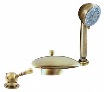 Смеситель на борт ванны Rav Slezak Labe L070.5S бронзовый