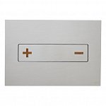 Кнопка смыва для унитазов OLI OCEANIA 054564 хром матовый