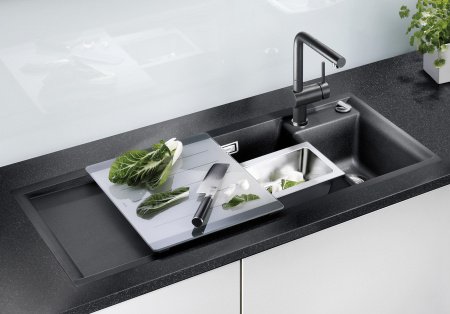 Смеситель для кухни Blanco Linus-S 526148 черный