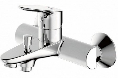 Смеситель для ванны с душем Bravat Drop F64898C-LB хром