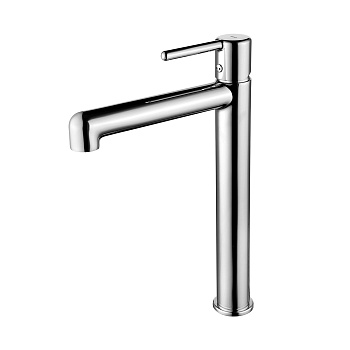 Cмеситель для настольного умывальника, хром, Aiger, IDDIS AIGSB01i01