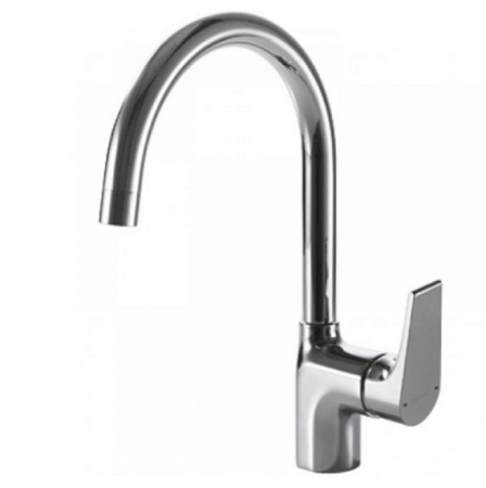 Смеситель для кухни Bravat Vega F7119177CP-1 хром