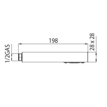 Душевой гарнитур Bossini Cube C50001C.030 хром