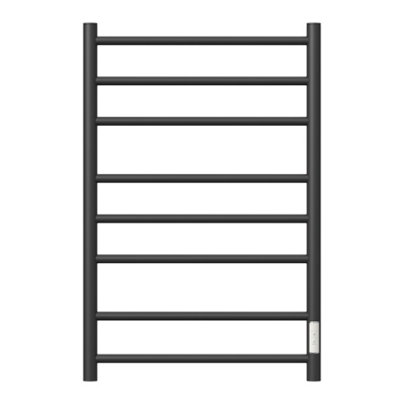 Полотенцесушитель электрический Point PN10858B П8 500x800 диммер справа, черный матовый