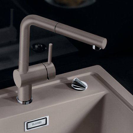 Смеситель для кухни Blanco Linus-S 517621 серый беж