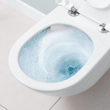 Унитаз приставной Villeroy & Boch Subway 3.0 4671T001 белый, без сиденья