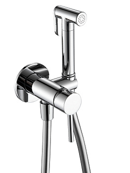 Гигиенический душ со смесителем AQUAme AQM6217CR хром