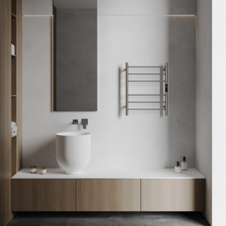 Полотенцесушитель электрический ABBER Standard AH4606 хром