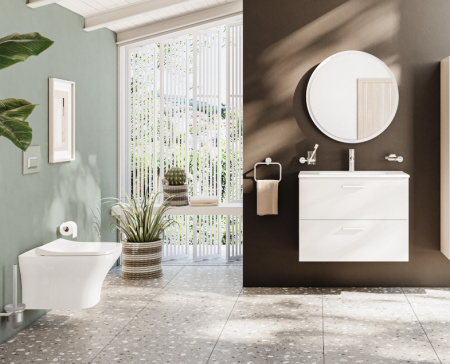 Унитаз подвесной безободковый Vitra Zentrum Square 7484B003-0075 без сиденья