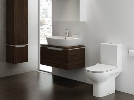 Унитаз напольный Cersanit City S-KO-CIT011-3/5-COn-S-DL-w белый, с бачком и сиденьем микролифт