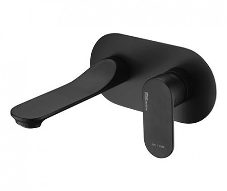 Смеситель для раковины WasserKraft Elbe 7430 черный матовый