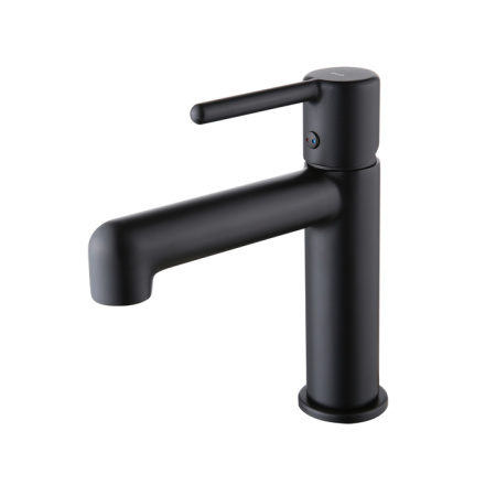 Cмеситель для умывальника, черный матовый, Aiger, IDDIS AIGBL00i01