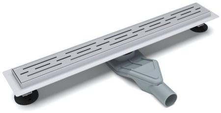 Желоб линейный ESBANO COMBI C-RAIN-60MC 60см хром матовый