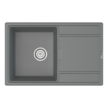 Мойка кухонная Point Лаура 78 PN3005AL, серый