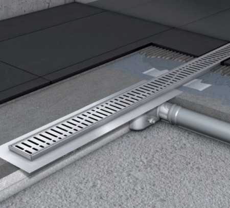 Душевой лоток ACO Showerdrain B 9010.80.71 (785 мм) волна