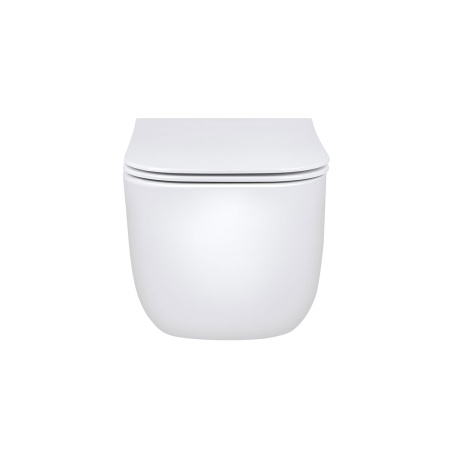 Унитаз подвесной безободковый Vincea Form VT1-35 белый, с сиденьем микролифт