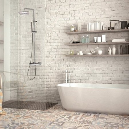 Душевая стойка с термостатом Bossini Cosmo L10103.030 хром