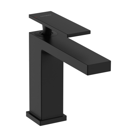 Смеситель для раковины Hansgrohe Tecturis E 73010670 черный матовый