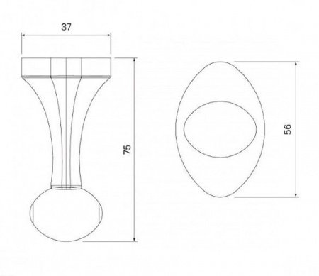 Крючок IDDIS Male MALSS10i41 хром