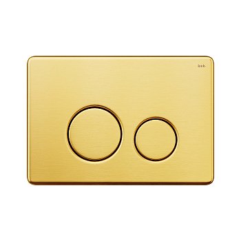 Кнопка смыва для унитаза IDDIS Unisteel UNS01GGi77 золото
