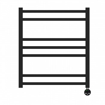 Полотенцесушитель электрический Lemark Atlantiss П7 LM32607REBL 500x600, левый/правый, черный