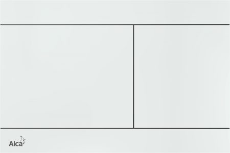 Кнопка смыва AlcaPlast Flat FUN-WHITE белый