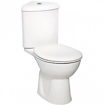 Унитаз-компакт Vitra Arkitekt 9754B003-7201 угловой с бачком и сиденьем Микролифт