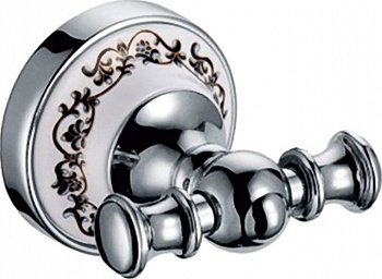 Крючок для полотенец Fixsen Bogema FX-78505A Хром Белый