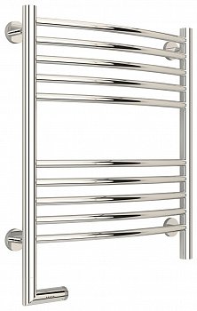 Полотенцесушитель электрический Сунержа Богема 2.0 60х50 хром, перемычка выгнутая, подключение левое