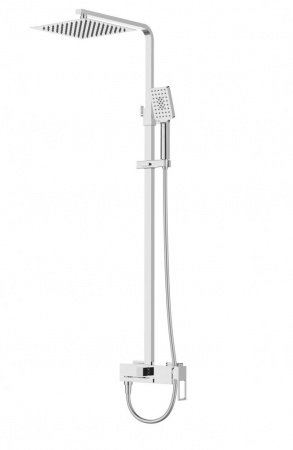 Душевая стойка BelBagno Luce LUC-VSCM-CRM хром