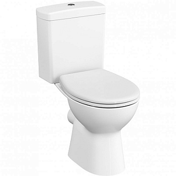 Унитаз-компакт безободковый Vitra S10 Open-Back 9822B003-7204 c сиденьем микролифт