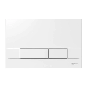 Кнопка смыва для унитазов Lemark BIT 9804008 белый