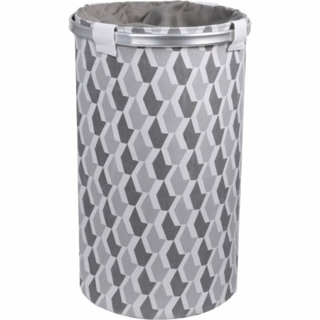 Корзина для белья Fixsen FX-1033А Серая